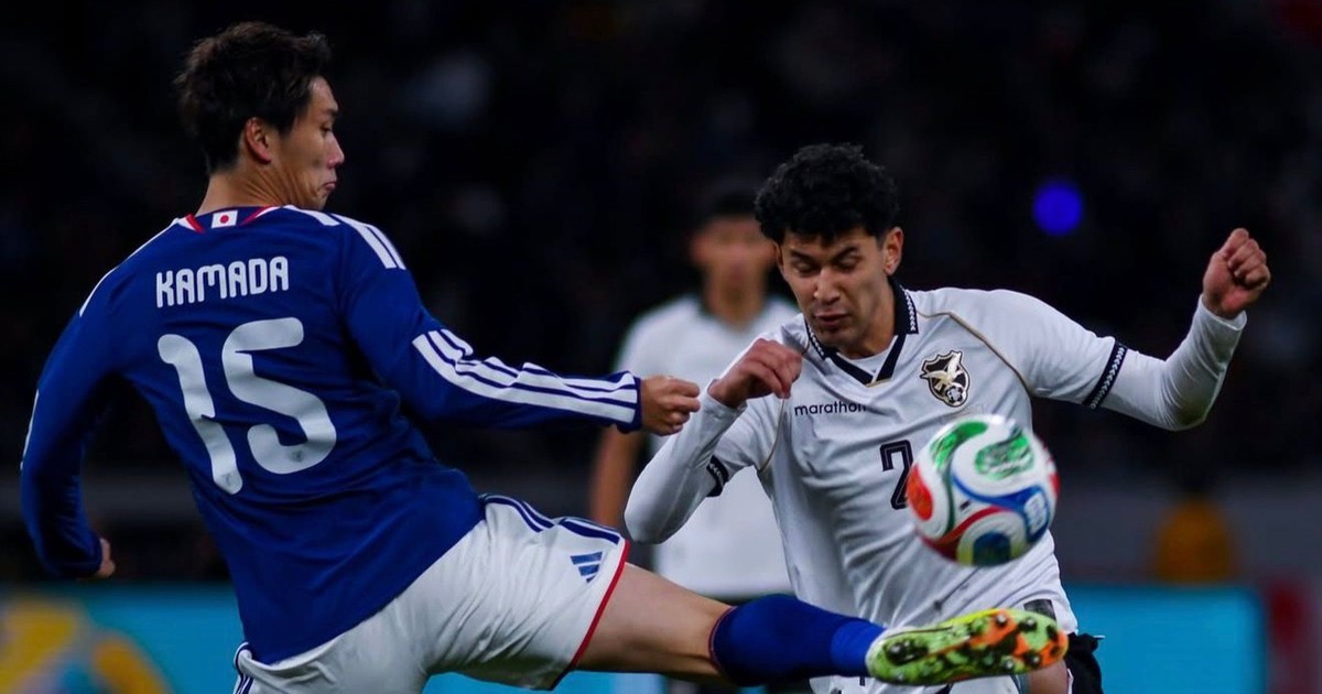 Japón vence 3-0 a Bolivia: Impone ritmo y asegura victoria