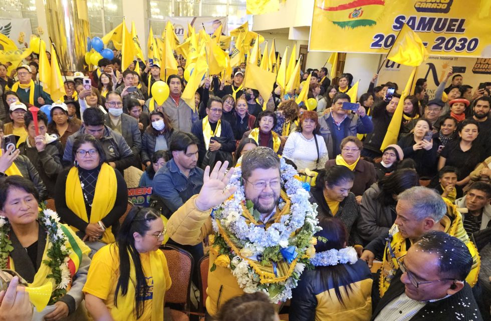 Alianza Unidad anuncia candidatos para subnacional tras encuesta local en Bolivia