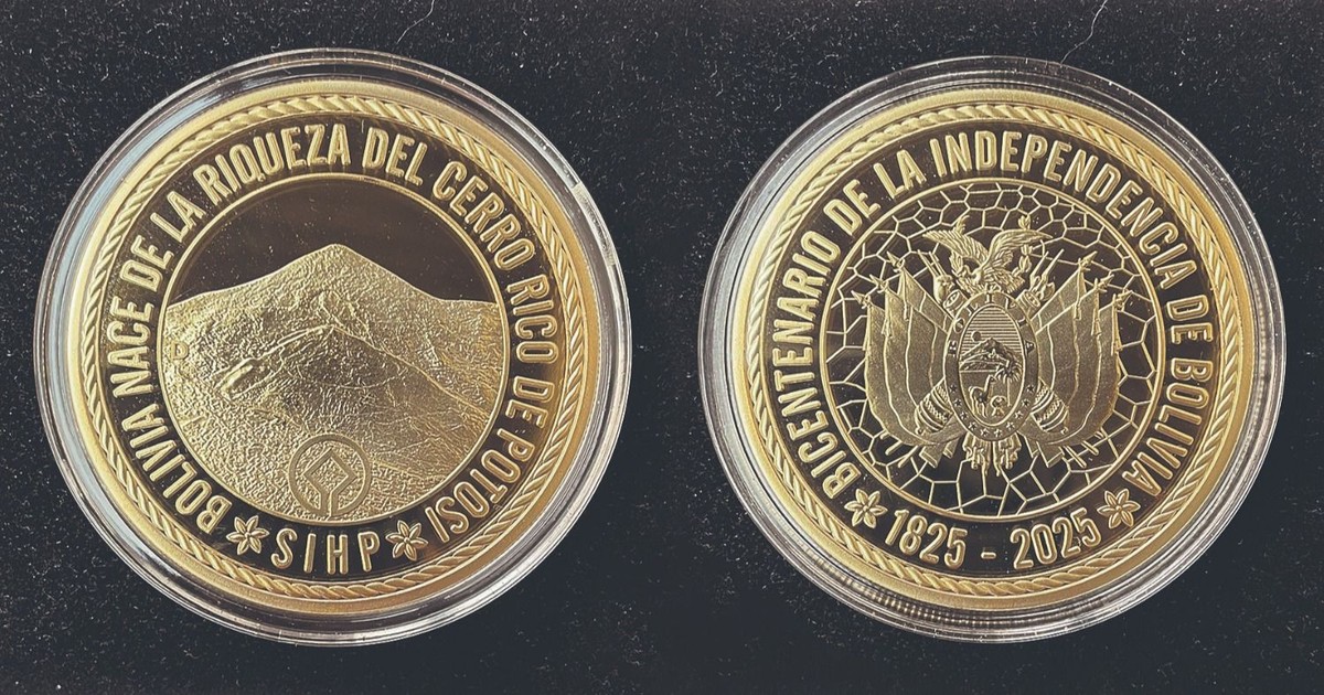 Gobierno de Bolivia incluye el escudo y Cerro Rico en la Moneda del Bicentenario Gobierno de Bolivia incluye el escudo y Cerro Rico en la Moneda del Bicentenario