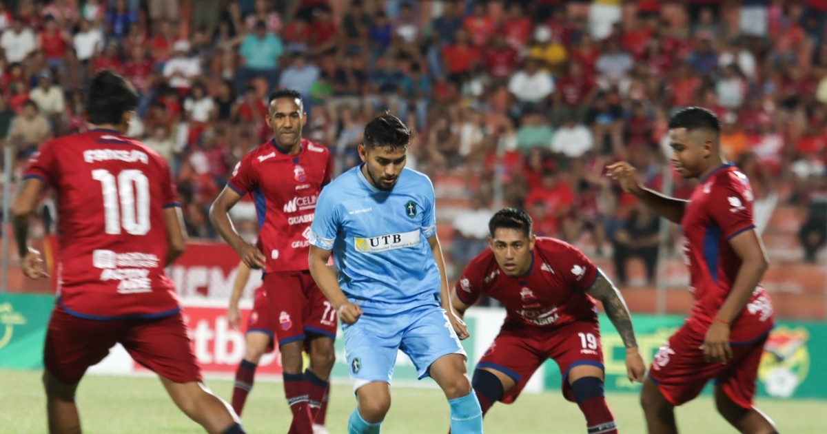Guabirá pierde en casa ante San Antonio en partido clave de la liga boliviana