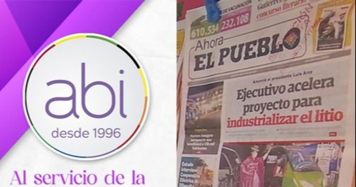 Gobierno suspende la agencia ABI y Ahora El Pueblo cesa impresión en Bolivia