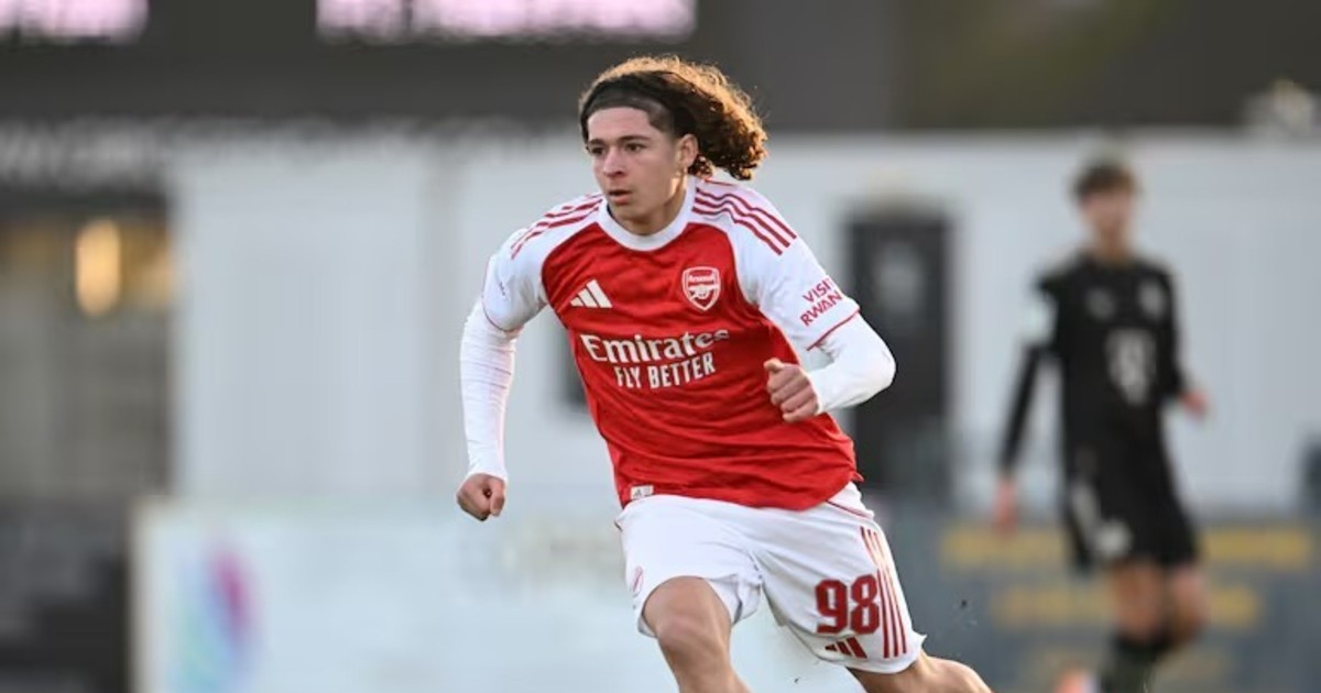 Arsenal impulsa debut de jugador de 13 años en Youth League en Londres