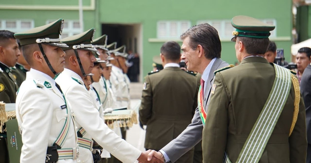 Presidente Luis Arce impulsa seis pilares para fortalecer la Policía Boliviana