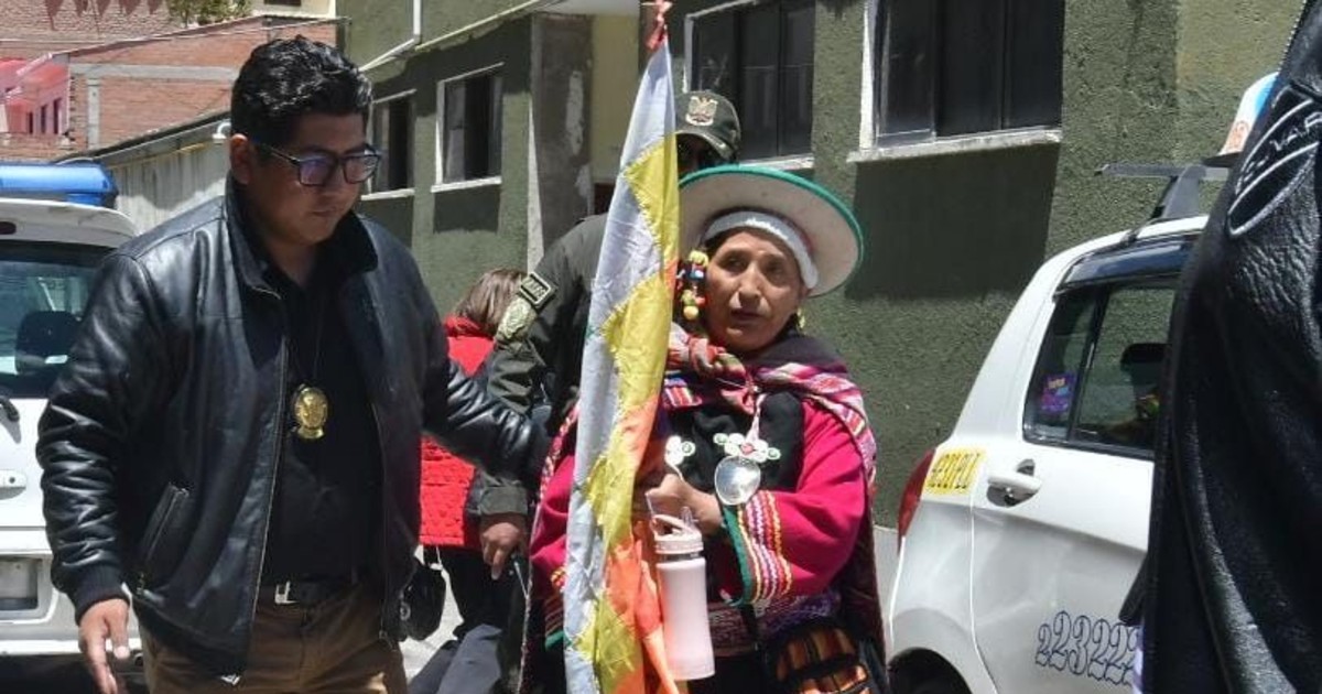 Lidia Patty ingresa a celdas de la Felcc por caso Fondo Indígena en La Paz