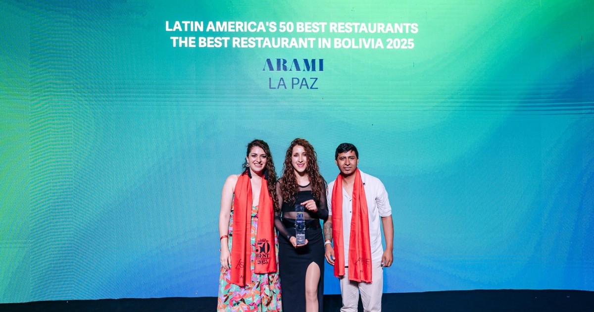 Arami en Bolivia confirma su lugar entre los 50 mejores restaurantes de América Latina