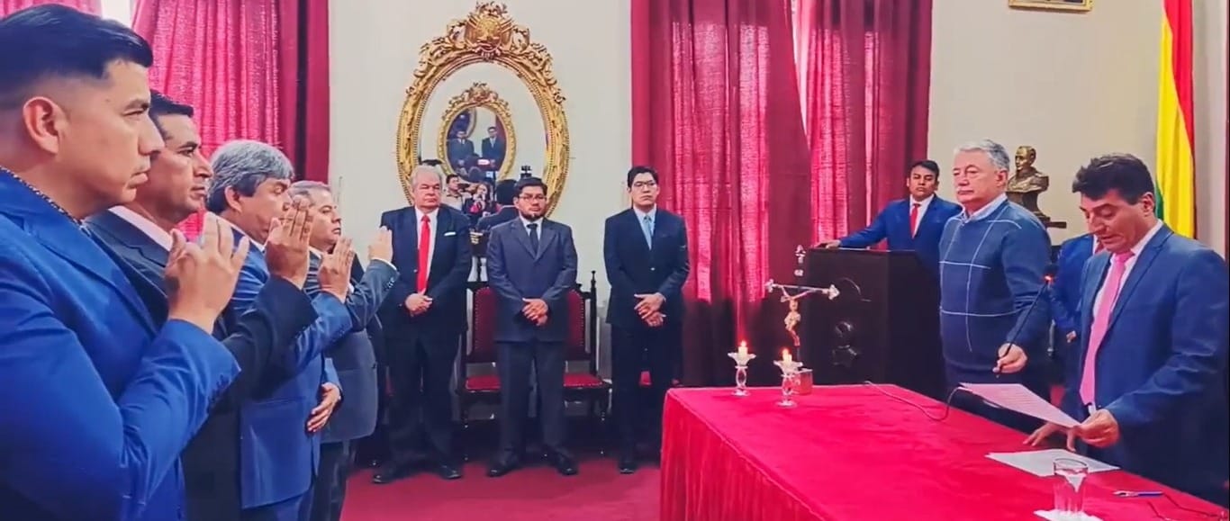 Alcaldía de La Paz renueva gabinete de secretarios para cierre de gestión