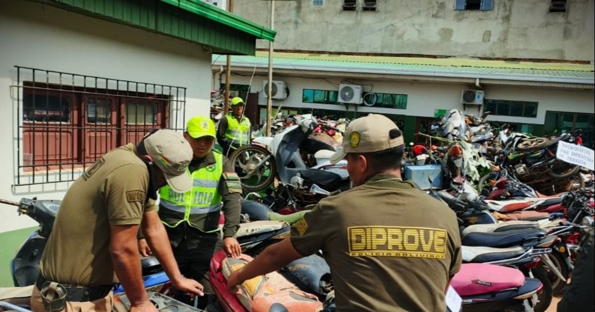Policía de Pando devuelve 450 motos retenidas desde 2020 y impulsa descongestionamiento