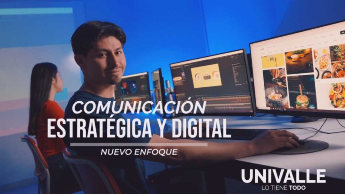 Univalle presenta carrera de Comunicación Estratégica y Digital en renovación académica Univalle presenta carrera de Comunicación Estratégica y Digital en renovación académica