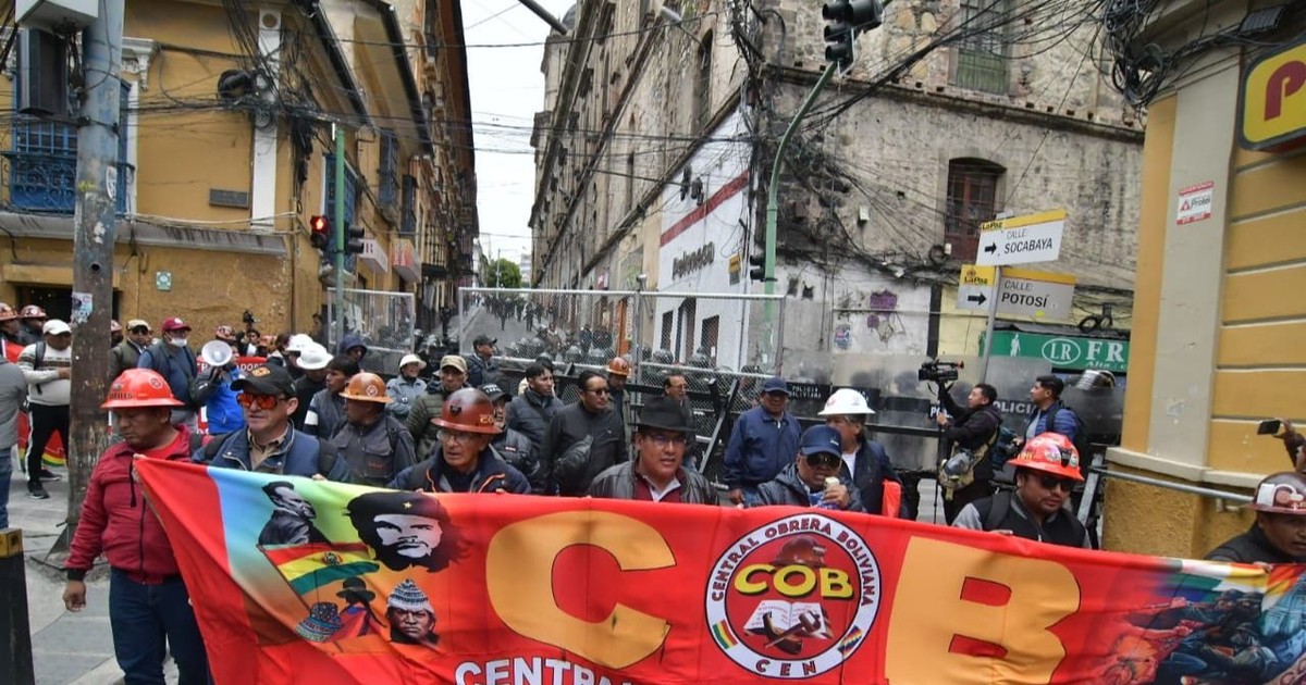 COB anuncia ampliado en Santa Cruz tras convocatoria al diálogo del Gobierno