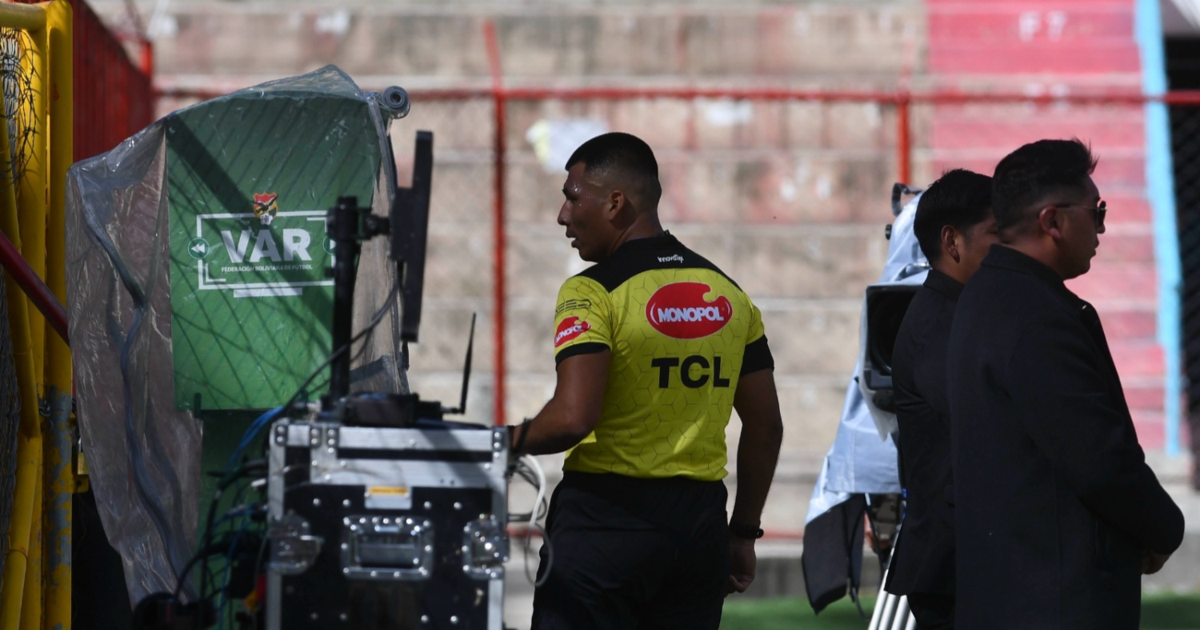 Bolivia revela 1903 intervenciones del VAR en la temporada 2025