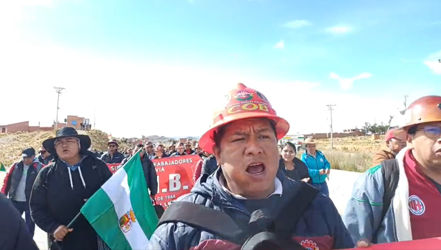 COB inicia marcha desde Calamarca y anuncia nueva ola de conflictos contra D.S. 5503