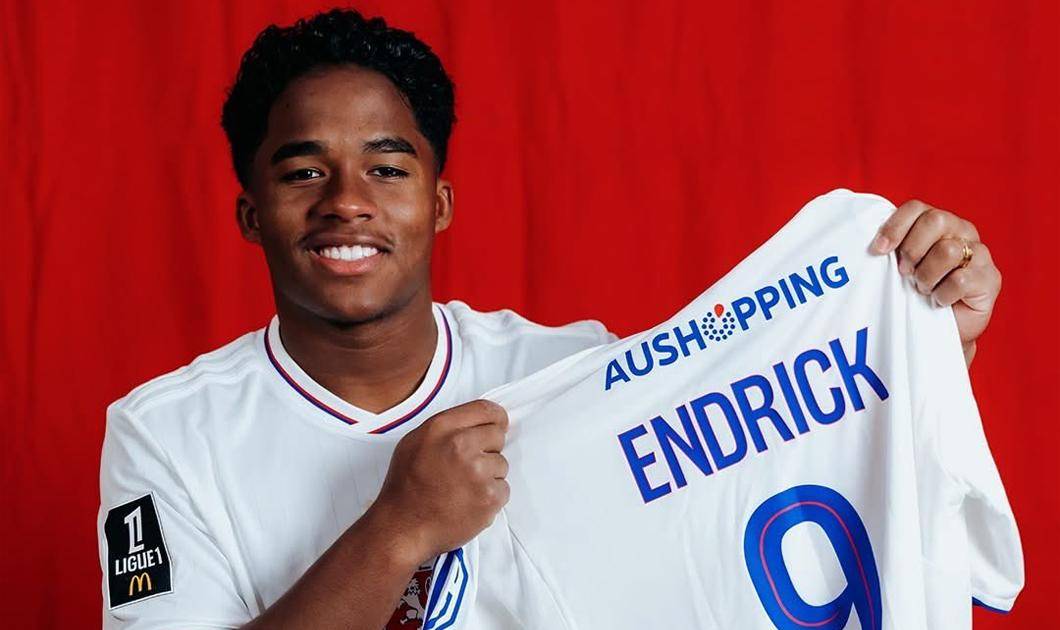Endrick se adapta bien al Lyon y confirma que no jugará contra Mónaco