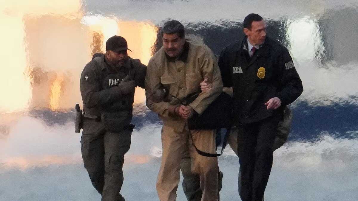 Nicolás Maduro llega al tribunal de Nueva York para comparecer ante juez federal Nicolás Maduro llega al tribunal de Nueva York para comparecer ante juez federal