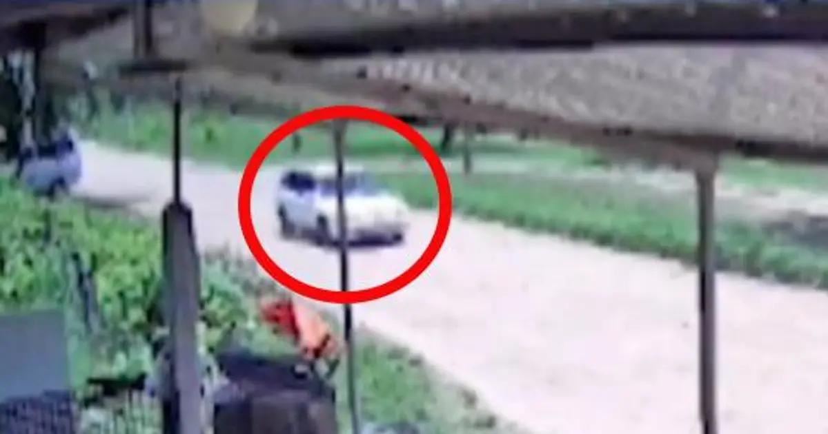 Video revela vehículo sospechoso en secuestro de niña de ocho años en Santa Cruz