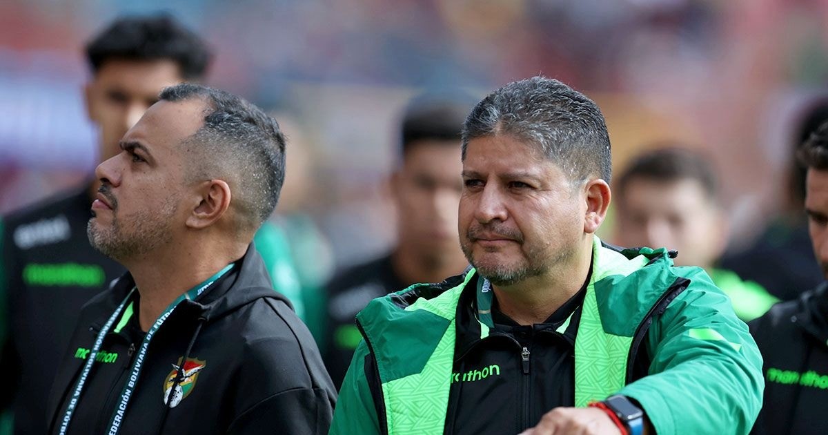 Bolivia impulsa selección nacional con Villegas definiendo la nómina oficial
