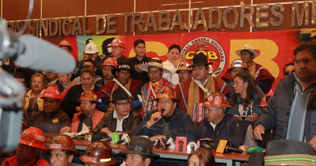 COB anuncia victoria con nuevo decreto y llama a unidad nacional