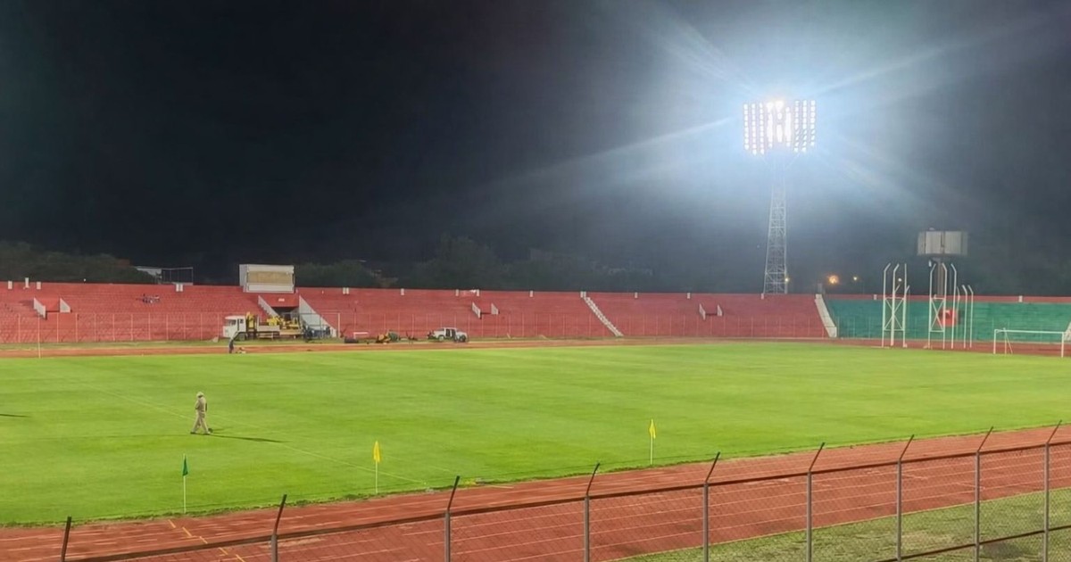 Gramado en Santa Cruz prepara superficie impecable para Bolivia vs Panamá Gramado en Santa Cruz prepara superficie impecable para Bolivia vs Panamá