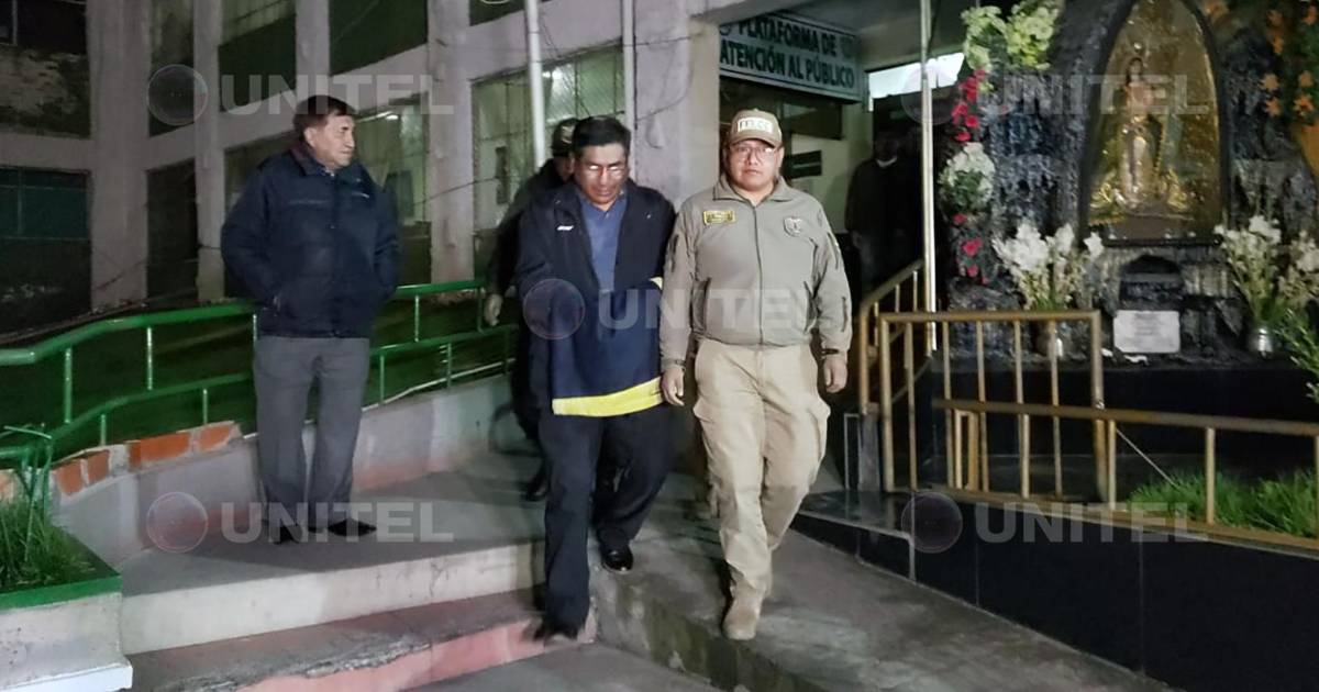 Policía aprehende a Néstor Huanca segundo exministro de Luis Arce en Bolivia Policía aprehende a Néstor Huanca segundo exministro de Luis Arce en Bolivia