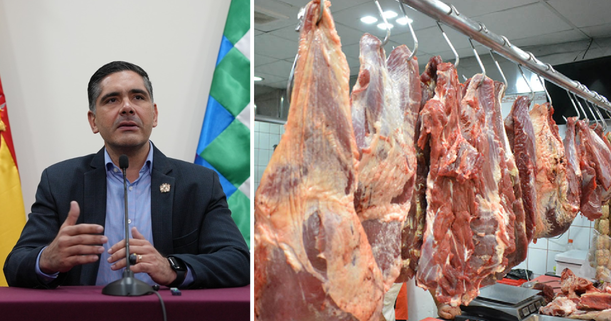 Ministro advierte incremento del precio de la carne pese a baja de cinco bolivianos por kilo Ministro advierte incremento del precio de la carne pese a baja de cinco bolivianos por kilo