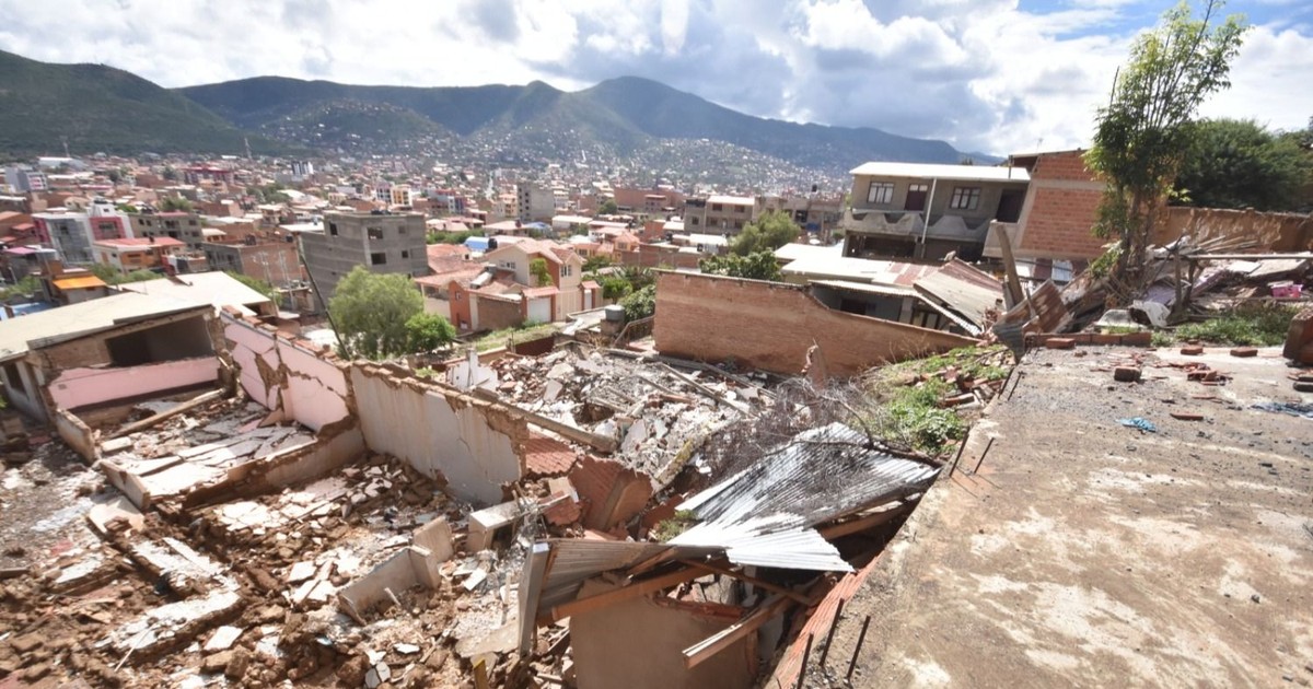 Cochabamba declara desastre por deslizamientos en OTB Nuevo Amanecer y Bajo Salvador