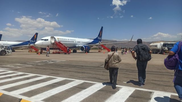 Tarija confirma tener la tercera tarifa aérea más cara del país en 2024 Tarija confirma tener la tercera tarifa aérea más cara del país en 2024