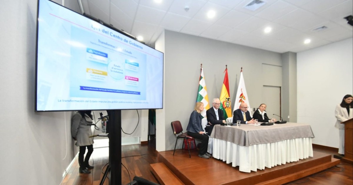 Gobierno presenta Cengob en La Paz para monitorear trabajo del Estado