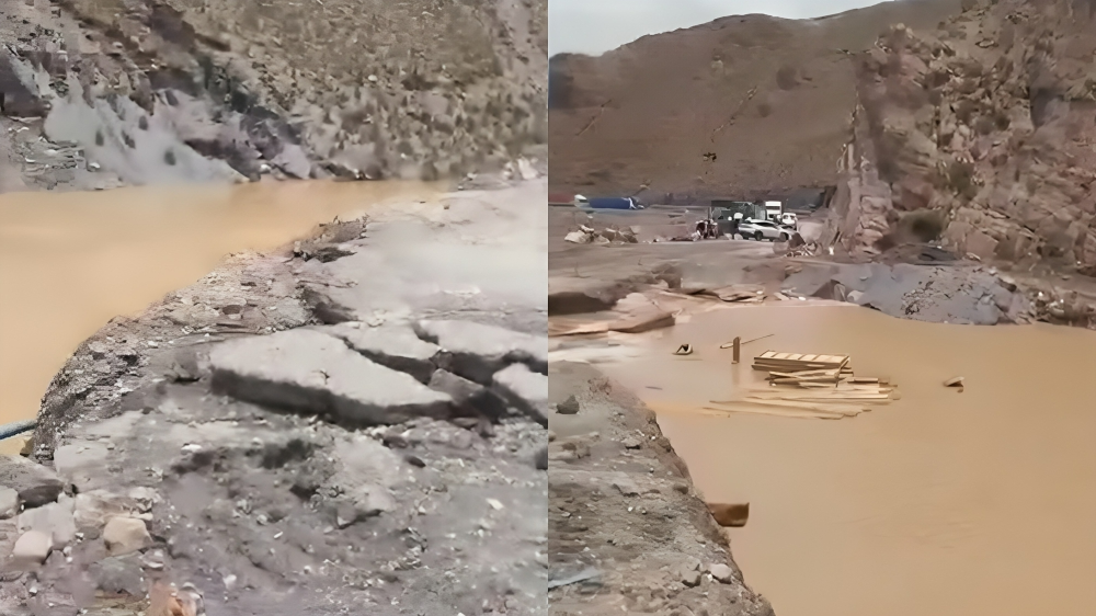 Carretera internacional Bolivia Chile cierra por daños tras intensas lluvias