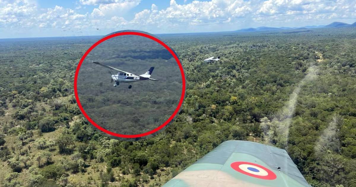 Paraguay detecta y persigue aeronave ilícita con matrícula boliviana en su espacio aéreo