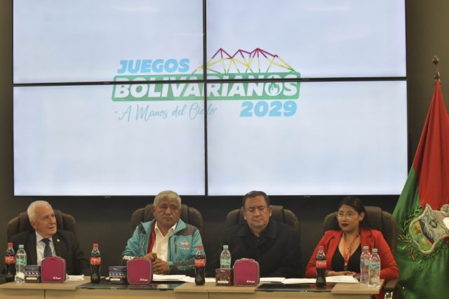 La Paz confirma su perfil para ser sede de los Juegos Bolivarianos 2025