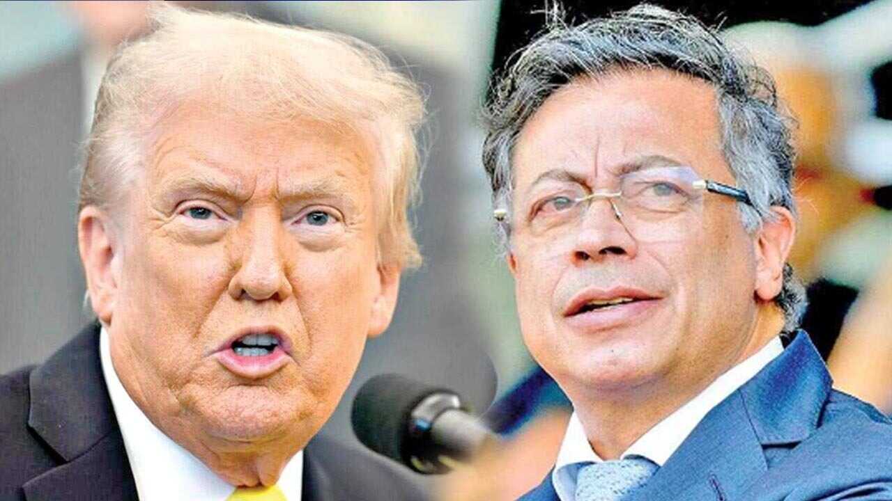 Trump y Petro se reúnen en la Casa Blanca tras un año de fricciones