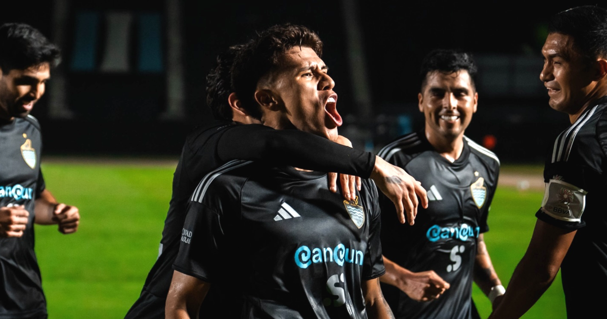 Zabala impulsa la victoria de Cancún FC con golazo en partido clave