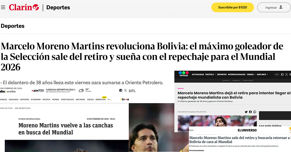 Martins regresa y sacude portales internacionales con impacto inmediato