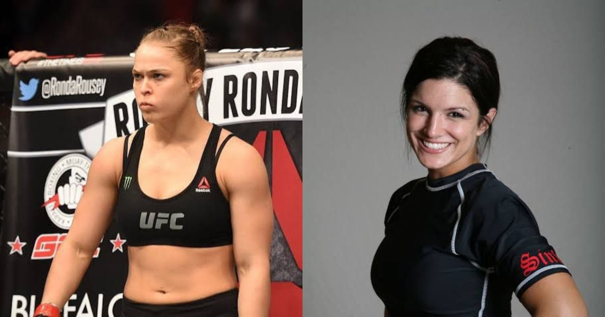 Ronda Rousey enfrenta a Gina Carano en combate que redefine las MMA mundial Ronda Rousey enfrenta a Gina Carano en combate que redefine las MMA mundial