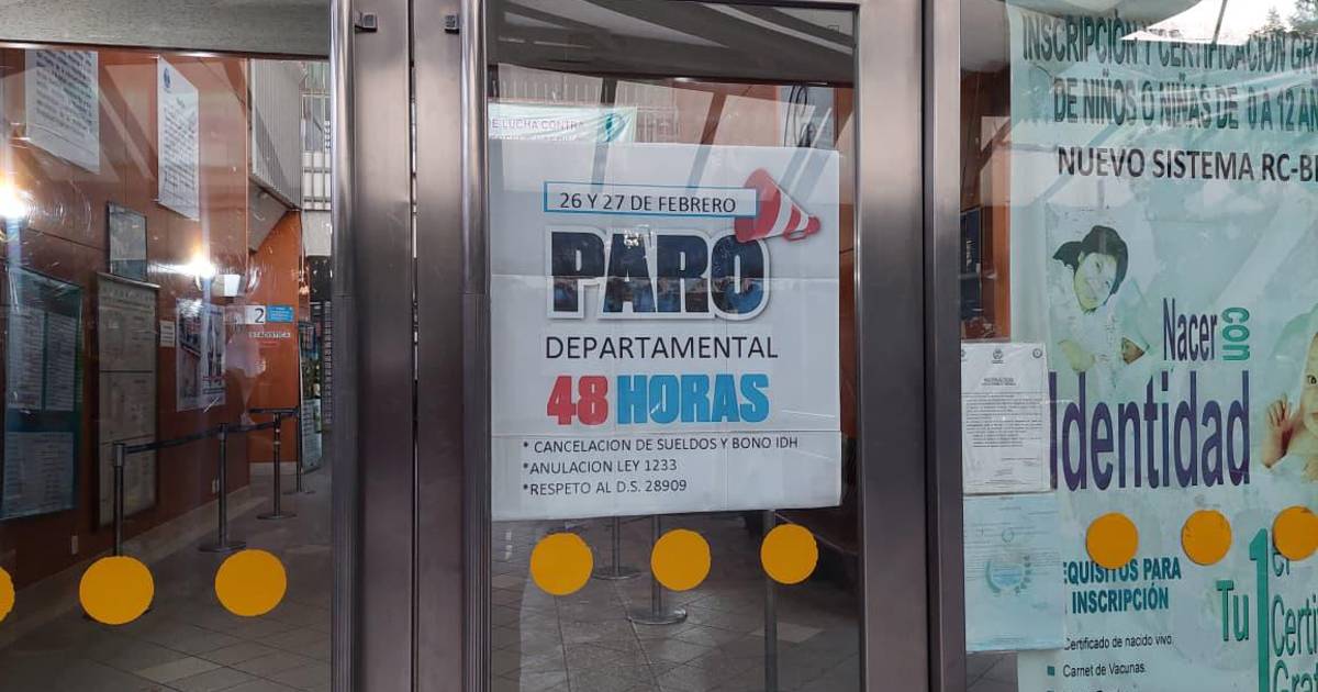 Hospitales de Cochabamba mantienen atención normal pese al anuncio de paro este jueves