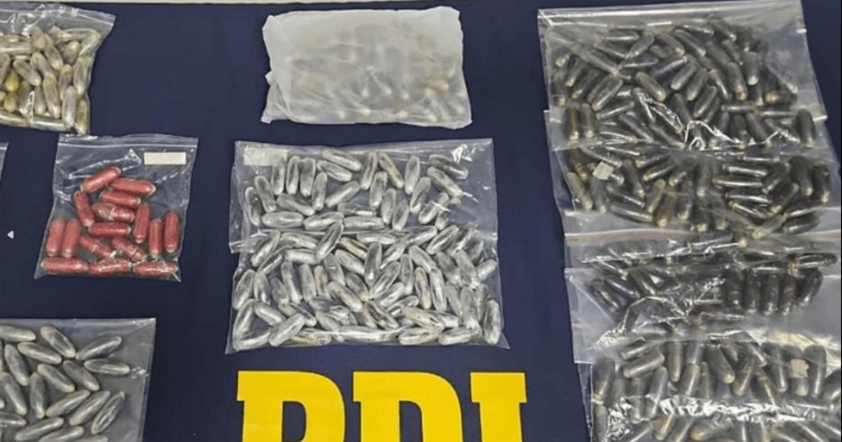 Policía de Iquique captura a nueve bolivianos con más de 10 kilos de droga ingerida