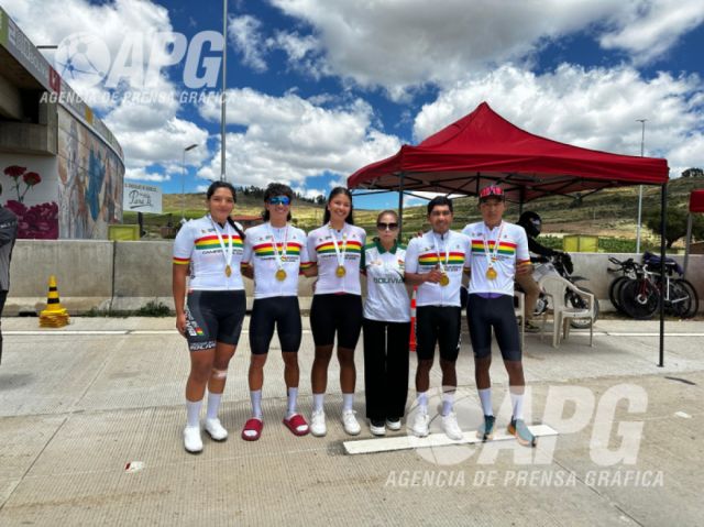 Moncada gana la prueba de fondo en el Torneo Nacional de Ruta en Bolivia