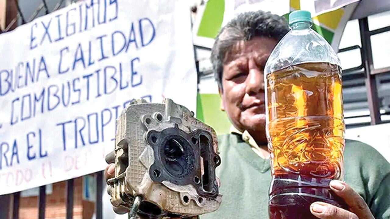 Gobierno de Bolivia impulsa trámite para reclamos por gasolina desestabilizada en 2024