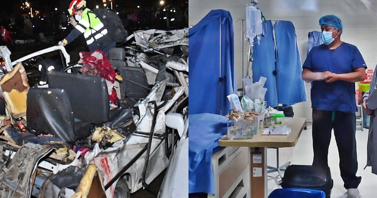 Rubén lucha por su vida tras accidente del Hércules en El Alto y conmueve a Bolivia