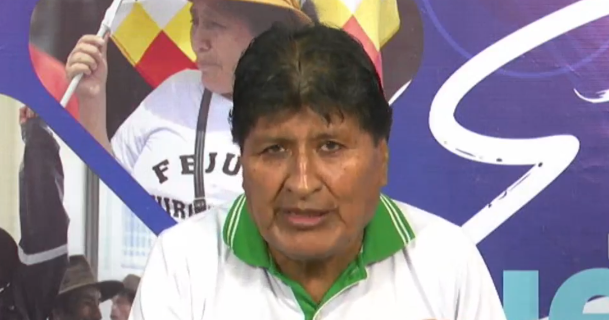 Evo cuestiona en Bolivia anuncio de coalición militar de Trump y advierte sobre paz