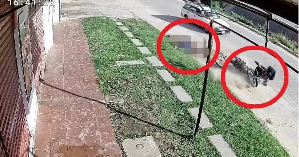 Policía de La Paz busca motociclista que atropelló a ciclista herido que requiere cirugía