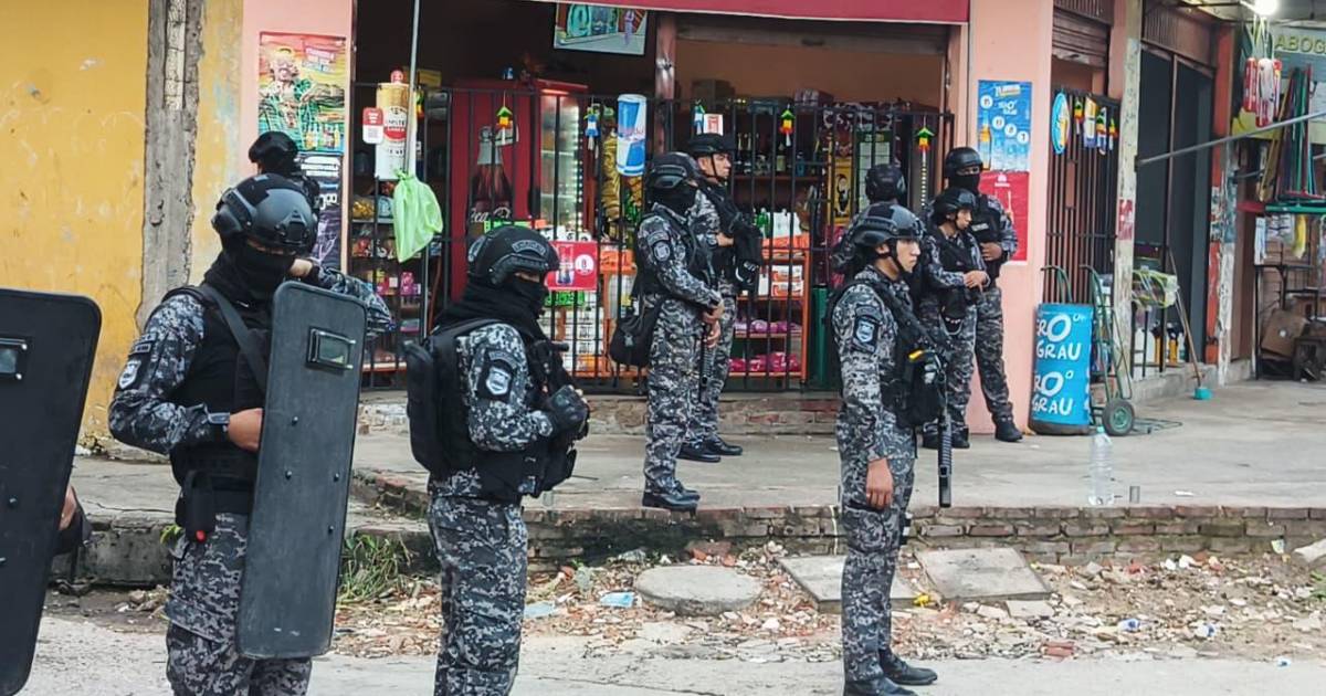 Policía realiza megaoperativo y allana propiedades en zona de Las Palmas