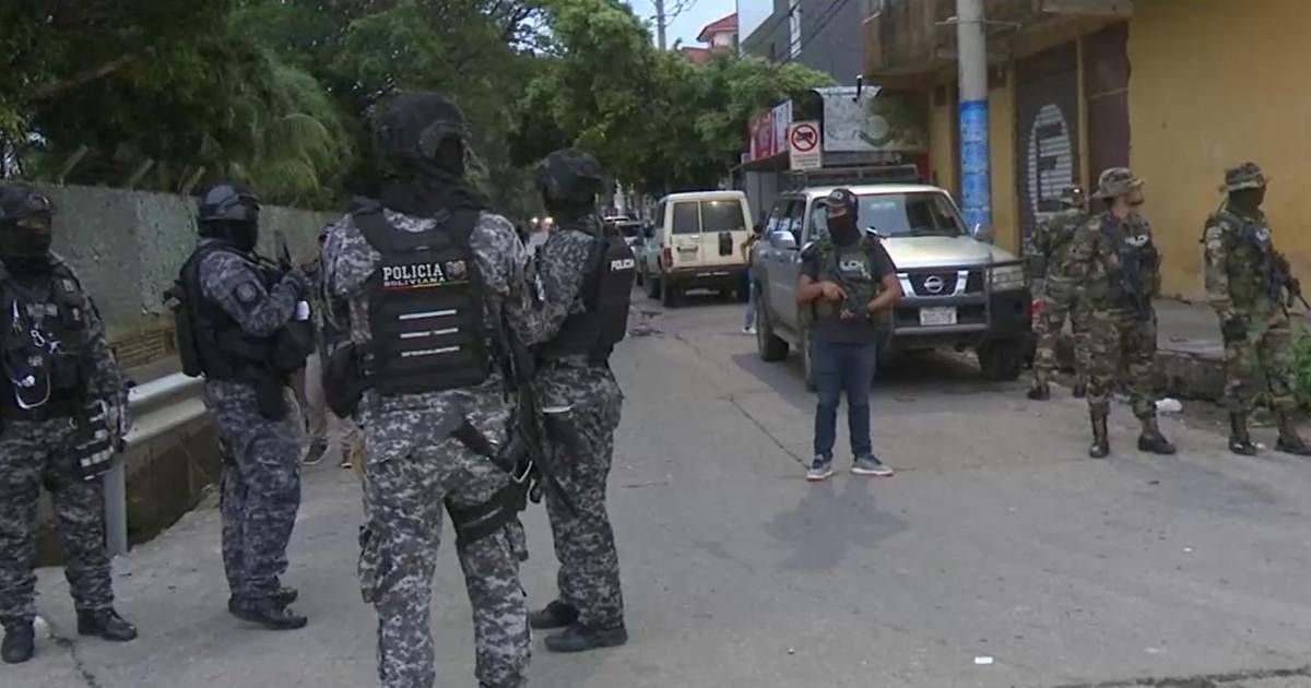 Policía realiza meg operativo en Las Palmas Santa Cruz para reforzar seguridad