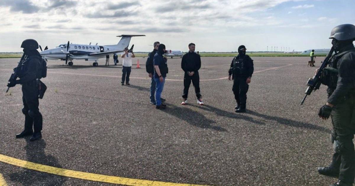 Sebastián Marset revela su identidad en primeras fotos oficiales ante autoridades bolivianas