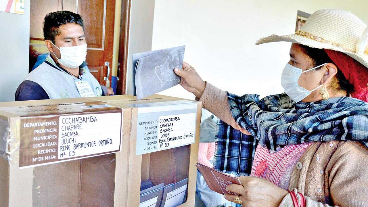 Cochabamba impulsa elecciones con 389 autoridades y dos papeletas cinco votos Cochabamba impulsa elecciones con 389 autoridades y dos papeletas cinco votos