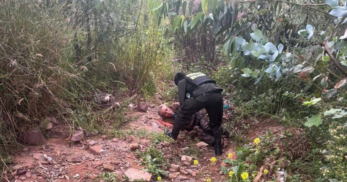 Policía de La Paz encuentra a adulto mayor desaparecido tras intensa búsqueda