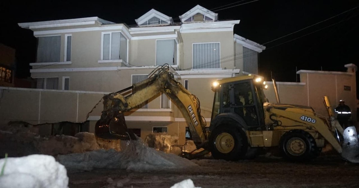 La Paz confirma seis viviendas afectadas por intensa granizada en edificio de tres pisos