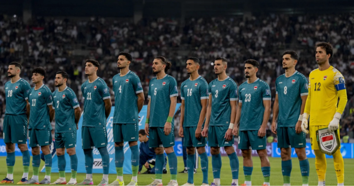 Irak anuncia lista oficial para repechaje mundialista con 23 jugadores convocados