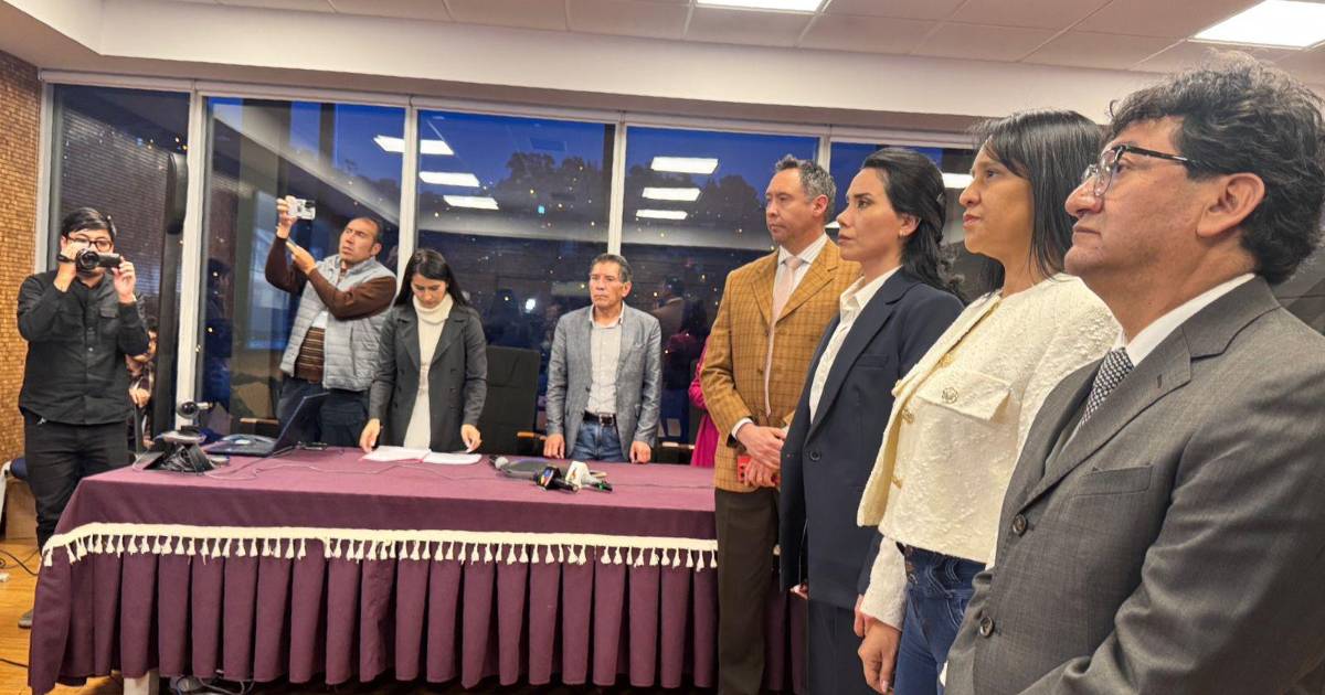 El Ejecutivo jura a cuatro vocales electorales departamentales en Bolivia El Ejecutivo jura a cuatro vocales electorales departamentales en Bolivia