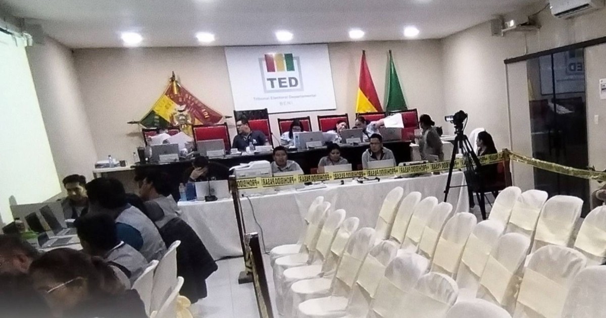 Beni cierra escrutinio y confirma segunda vuelta entre Patria-Unidos y MNR Beni cierra escrutinio y confirma segunda vuelta entre Patria-Unidos y MNR