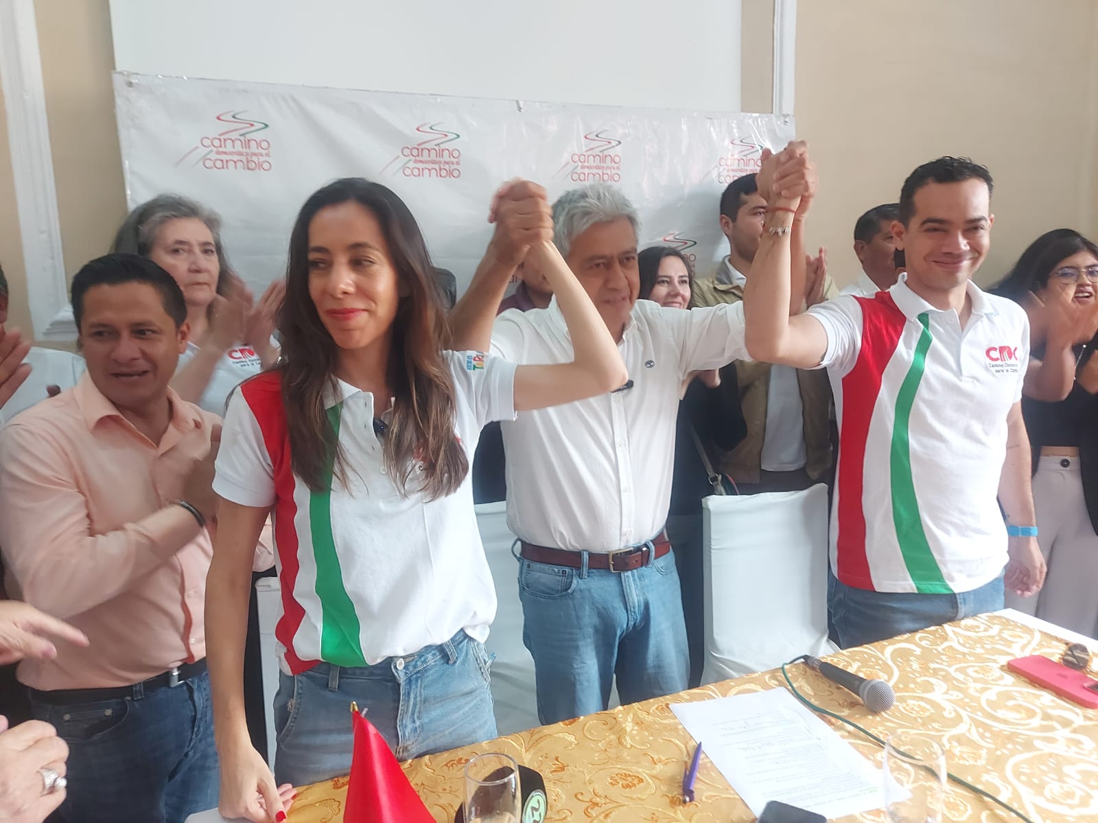 Alianza Patria y Camino al Cambio lanzan campaña para segunda vuelta electoral Alianza Patria y Camino al Cambio lanzan campaña para segunda vuelta electoral